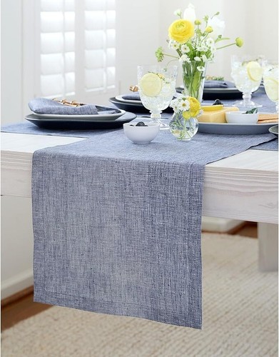 Linen table runner for - linen,