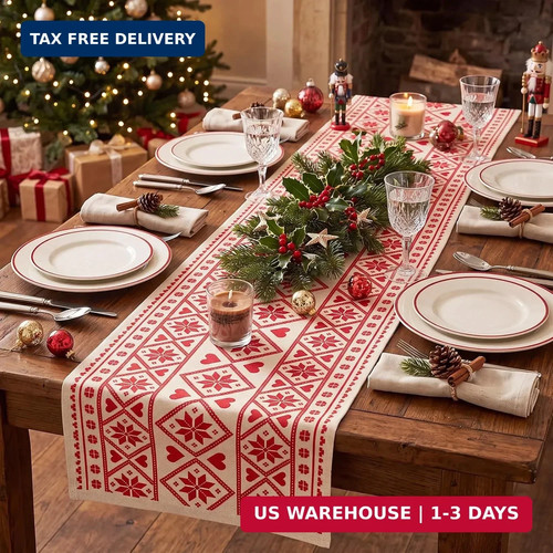 Christmas table runner - christmas,