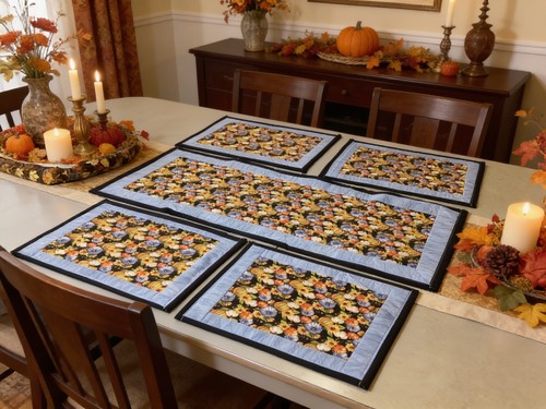 Handmade reversible place - handmade, mats