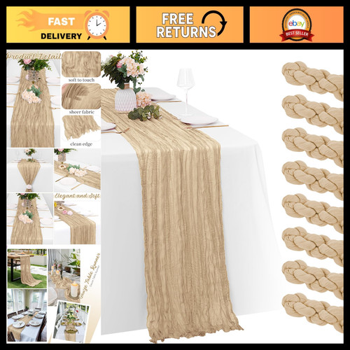 Pack beige cheesecloth - 8, table