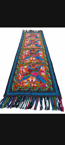Multicolor rectangular fabric - multicolor,