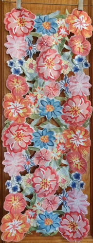 Embroidered floral multicolor - embroidered,