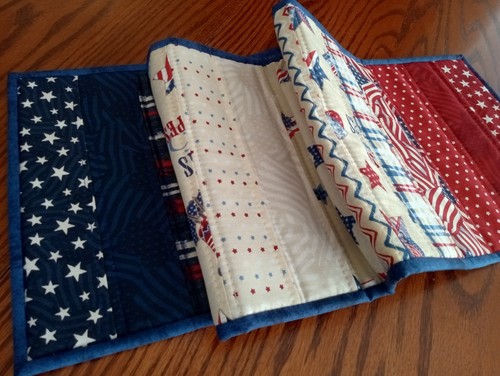 Handmade quilted americana - handmade,