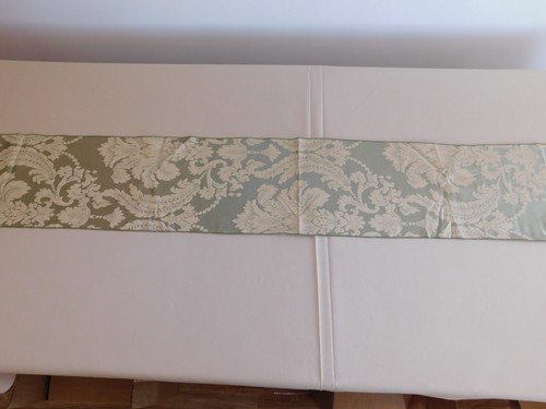 Sage floral table - 98",