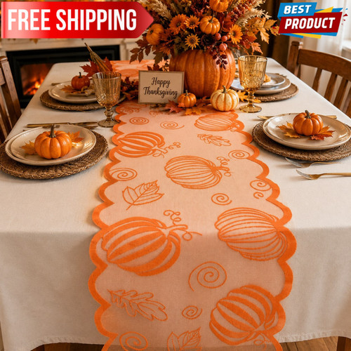 1pc pumpkin leaf lace - 1pc,