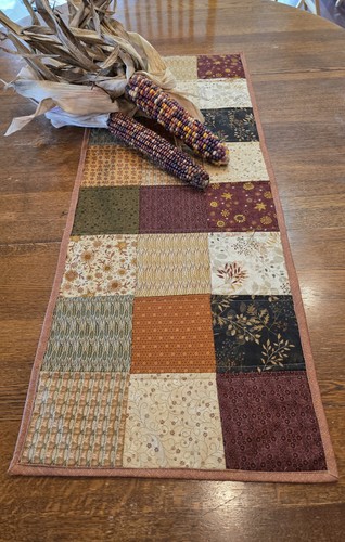 Autumn delights quilted table - delights,