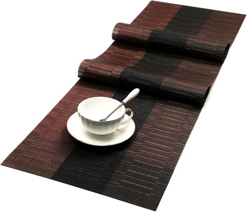 Table runners woven vinyl pvc - runners,