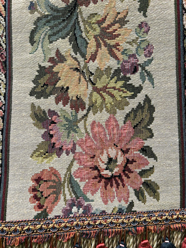 Floral tapestry rectangular - floral,