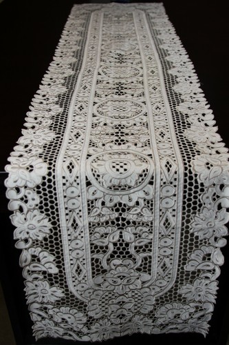 Solid white embroidered - solid,