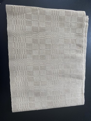 Wide table runner - , linen