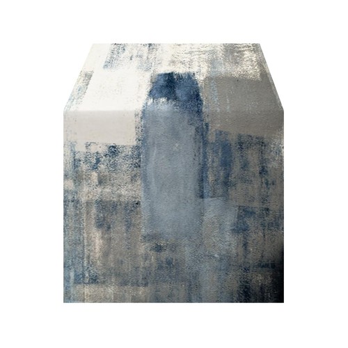 Blue white abstract - blue,