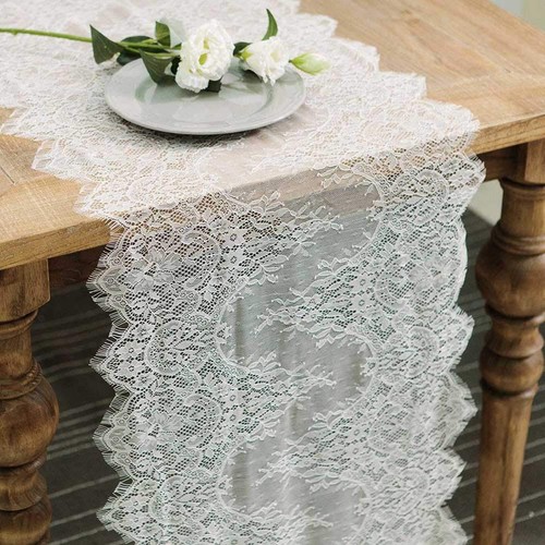 Pack white lace table - pack,