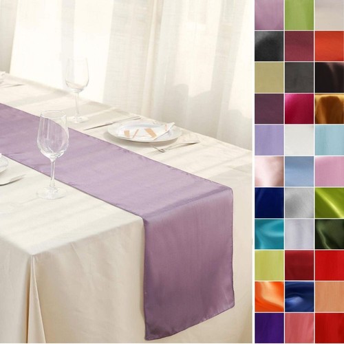 108 satin table runner - x,