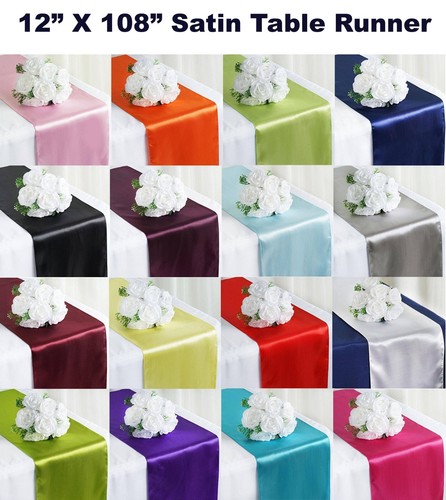 Satin table runner x - table,